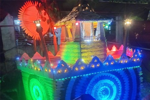 "Mihindu Udanaya Poson Zone 2025" in Pallepola