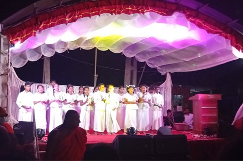 "Mihindu Udanaya Poson Zone 2025" in Pallepola