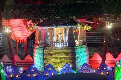 "Mihindu Udanaya Poson Zone 2025" in Pallepola